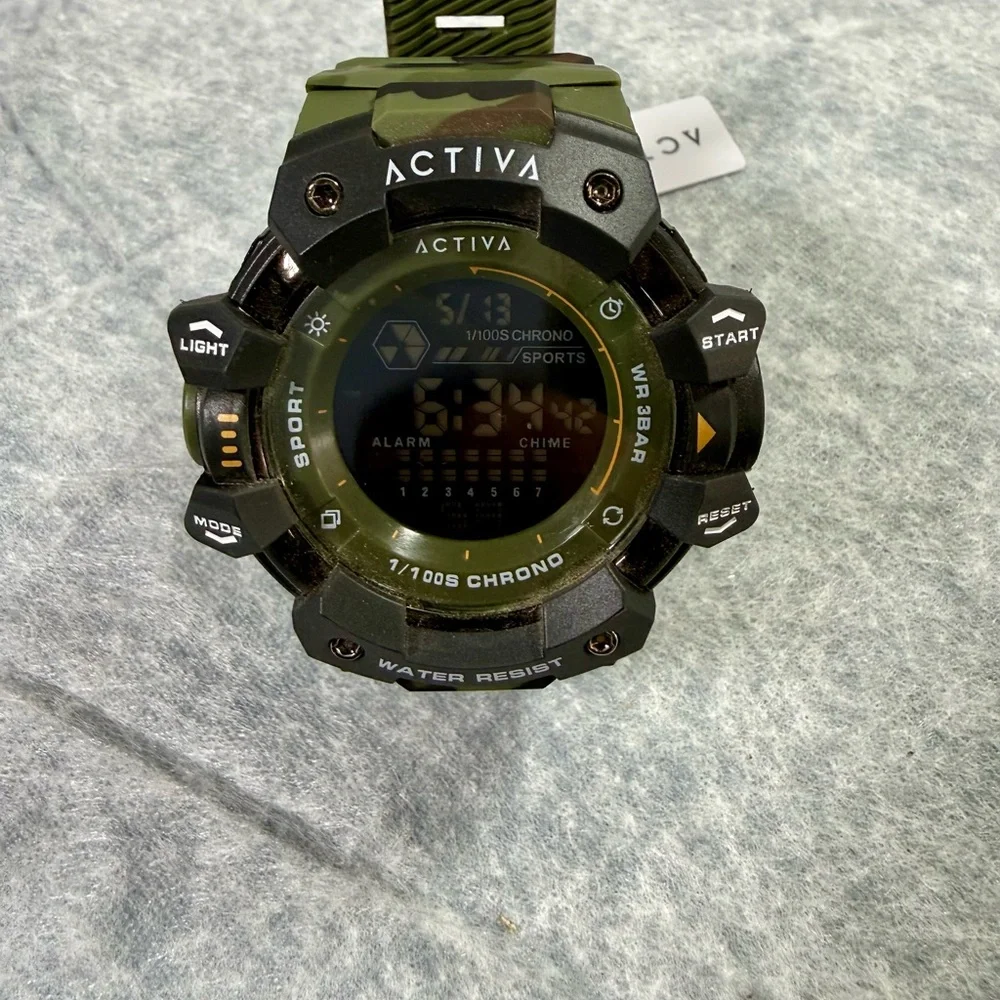 Men's Invicta Activa Digital Watch - Black and Green